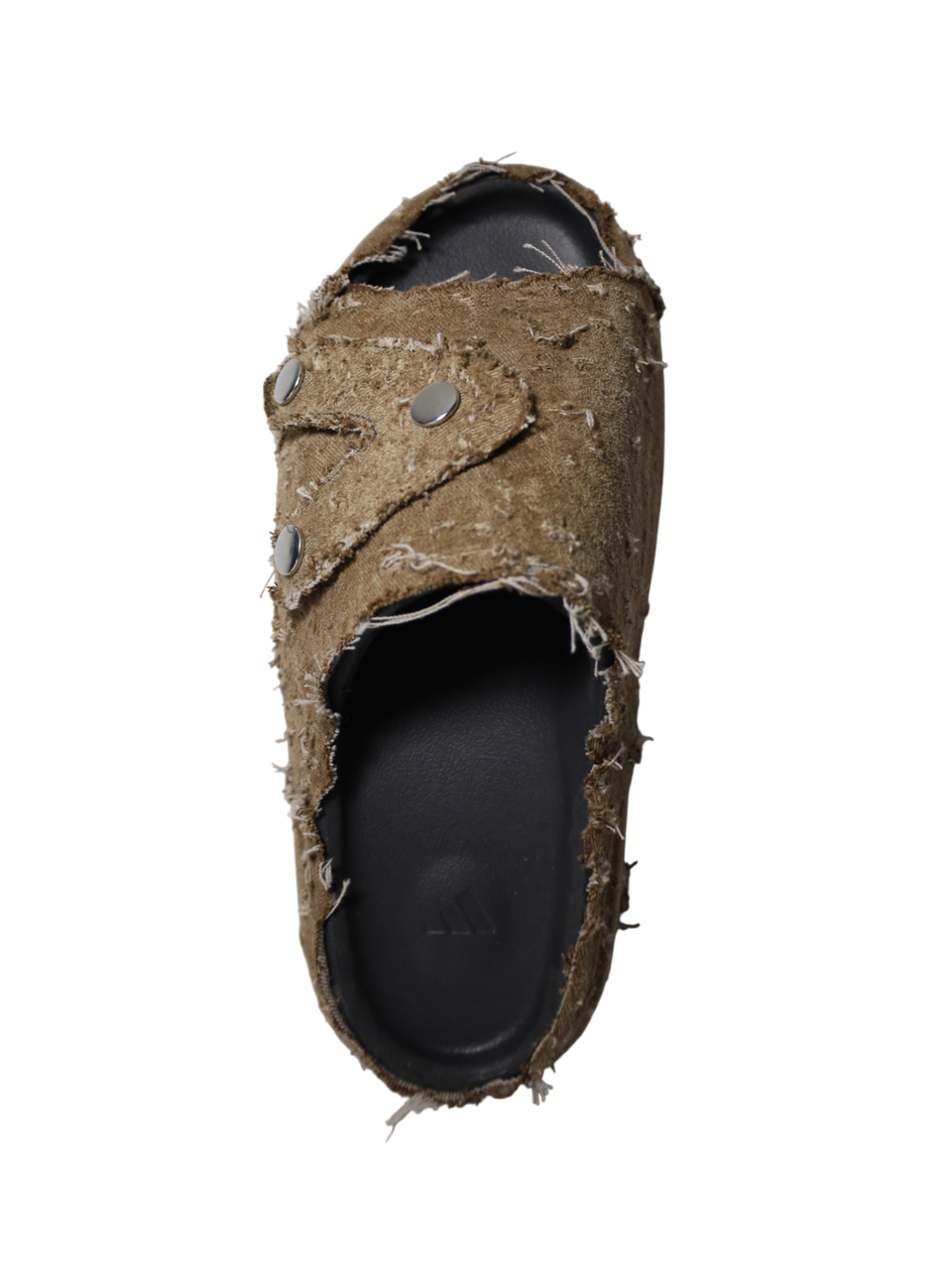 1/1 #Λ YZY BEIGE DENIM SLIDES (11US)