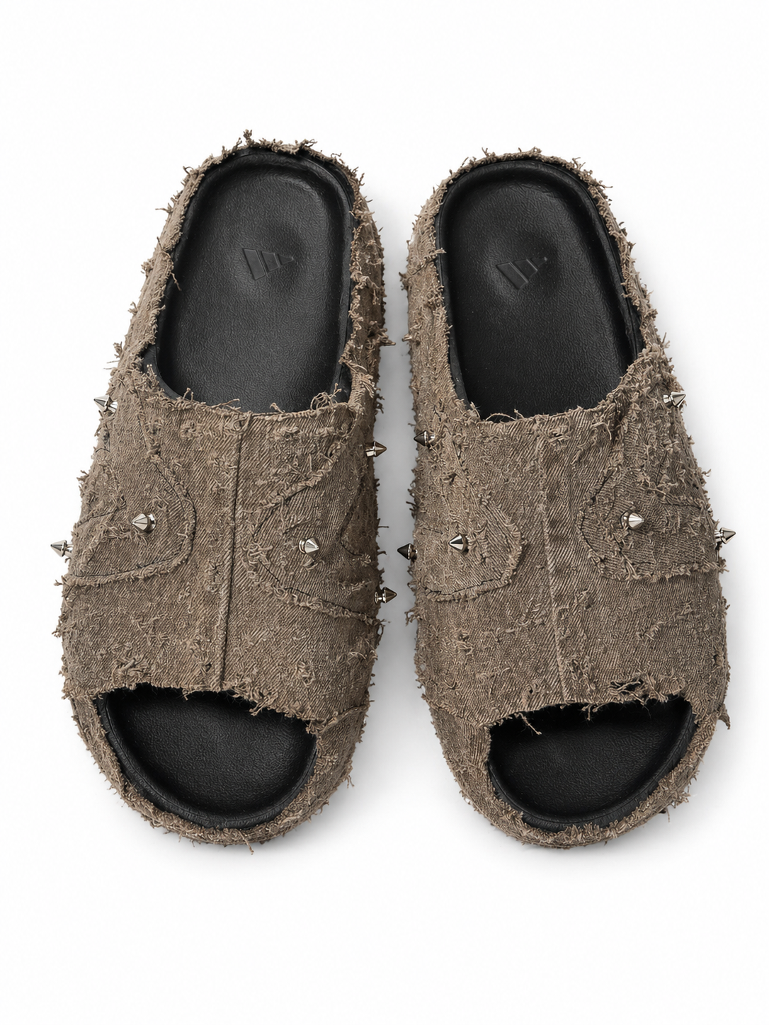 (11US) Altered #Λ001 YZY Onyx Denim Slides