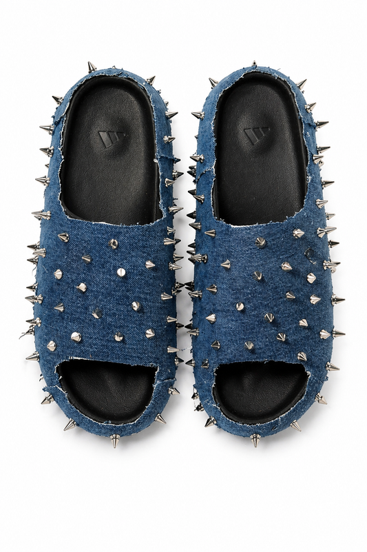 (11US) Altered #Λ000 YZY SPK Denim Slides