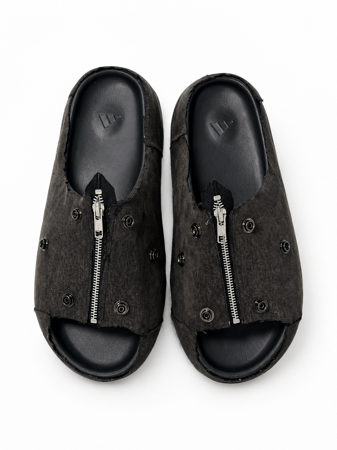 (12US) Altered #Λ007 YZY Marron Denim Slides