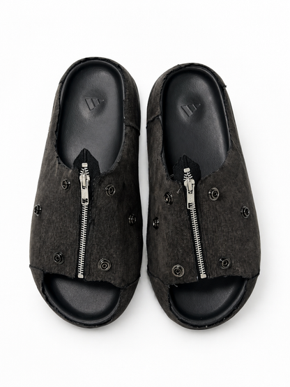 (12US) Altered #Λ007 YZY Marron Denim Slides