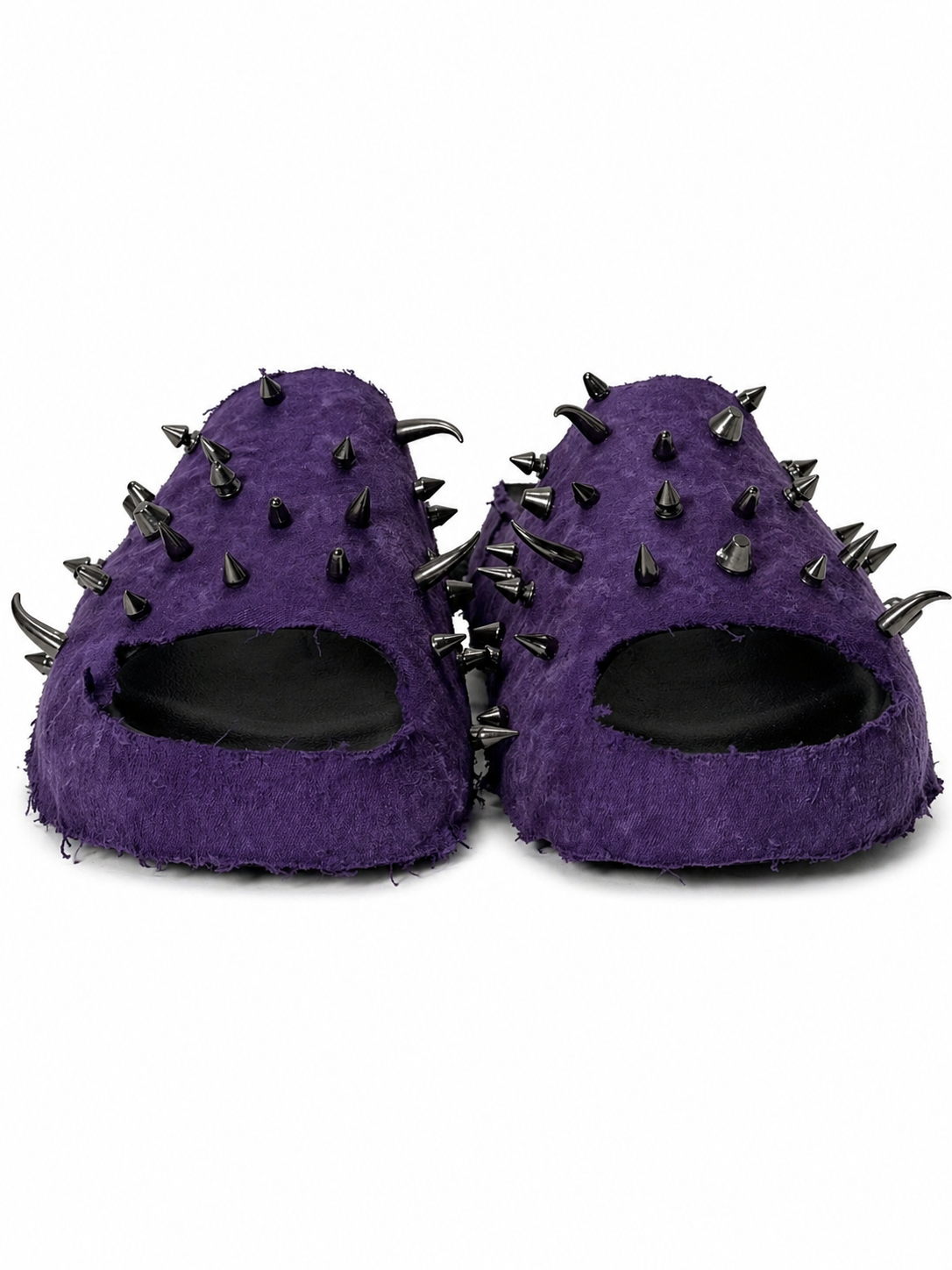 (10US) Altered #Λ009 YZY Purp Denim Slides