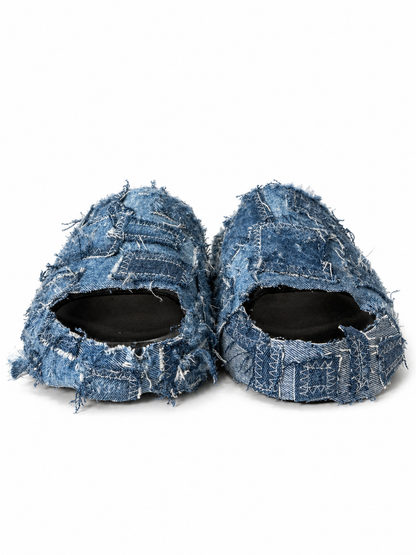 (11US) Altered #Λ005 YZY NB Denim Slides