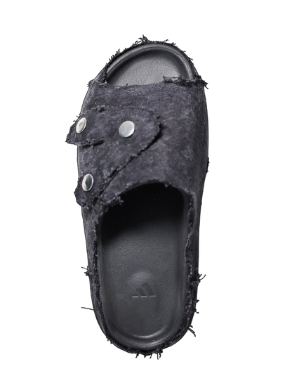 1/1 #Λ YZY BLACK DENIM SLIDES (10US)