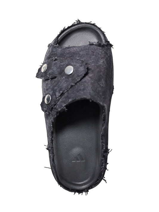 1/1 #Λ YZY BLACK DENIM SLIDES (10US)