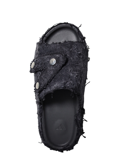 1/1 #Λ YZY BLACK DENIM SLIDES (11US)