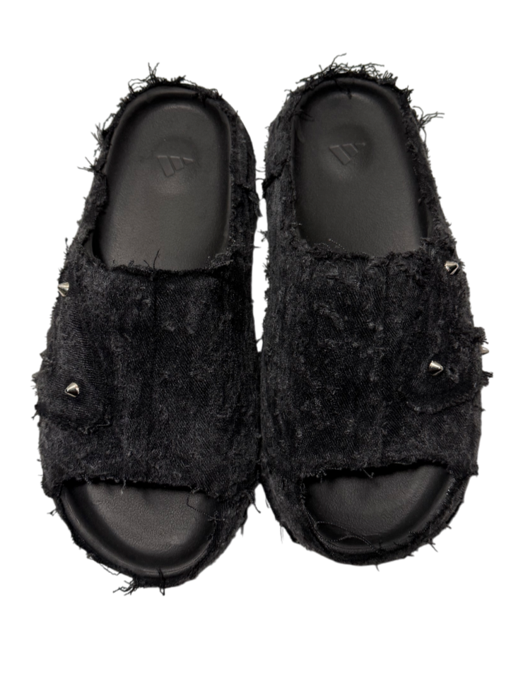 1/1 #Λ YZY BLK DENIM SLIDES (12US)